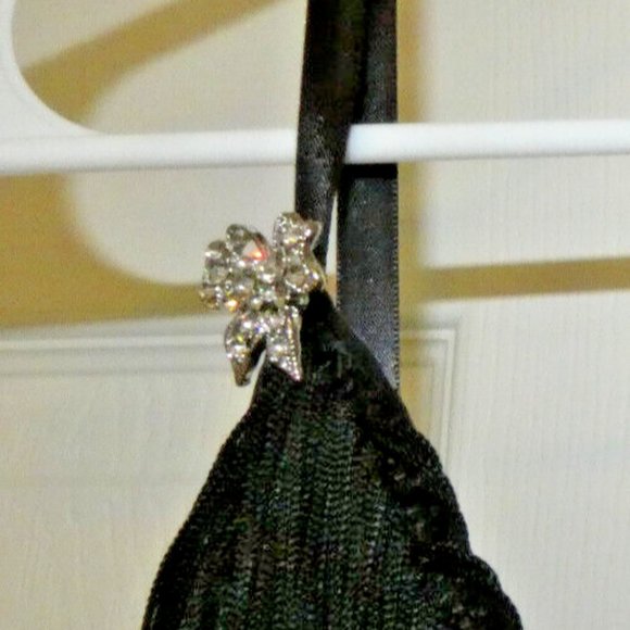 Black Flapper Dress, 1920 Fringe Halloween New Years Eve Cocktail Party Women S - Picture 7 of 16